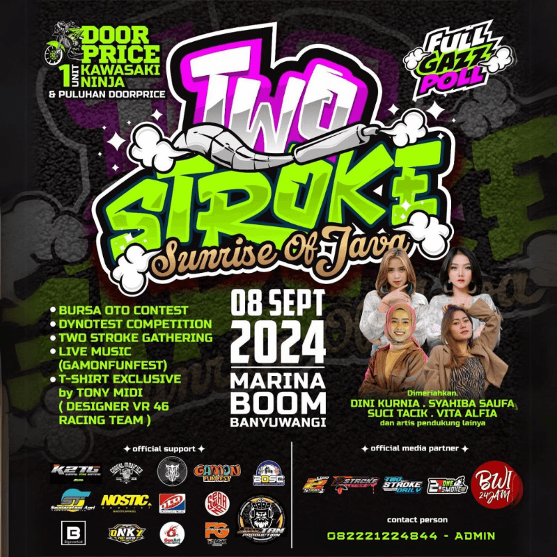 Two Stroke Sunrise of Java
